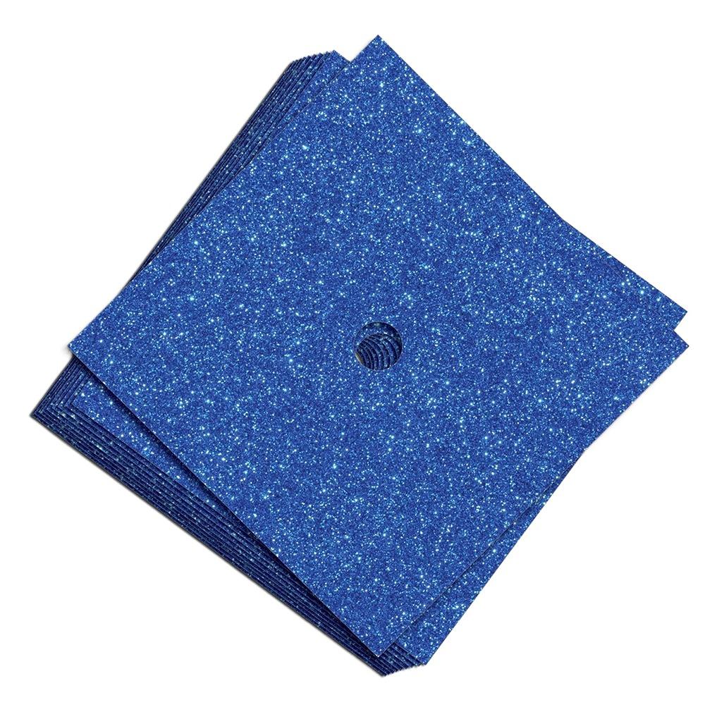 10 листов блестящего картона для поделок с блестками, креативная блестящая пенопластовая бумага для выпускного вечера