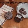 3D Cookies Silicone Case for AirPods 3 2021 3rd Cartoon Cute Earphone Case for AirPods Pro 3 2 1 Headphone Chargng Case Cover