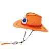 Солнцезащитный козырек One Piece Ace Cowboy: Джазовая шляпа в стиле аниме