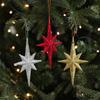 2 шт. Пластиковая exploding star ornament DIY Подвесное Рождественское украшение XMAS