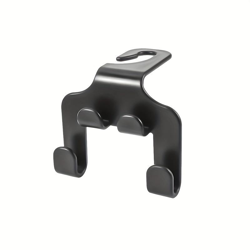 1/2 шт. Крючок-вешалка на подголовник автомобильного сиденья, черный органайзер для хранения, универсальный для сумочки, кошелька, пальто, подходит для универсального автомобильного держателя