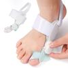 Регулируемый корректор большого пальца стопы Унисекс Бурсит Стопа Hallux Valgus Бандажи Вращающийся разделитель пальцев Выпрямитель для левой и правой стопы