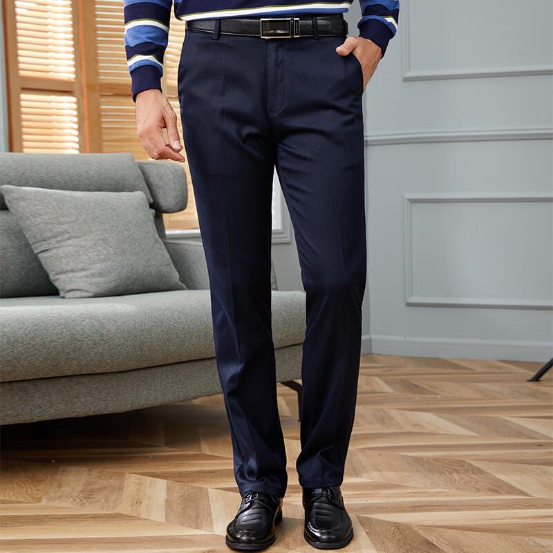 YOUNG RIVER Мужские брюки в стиле business casual прямого кроя