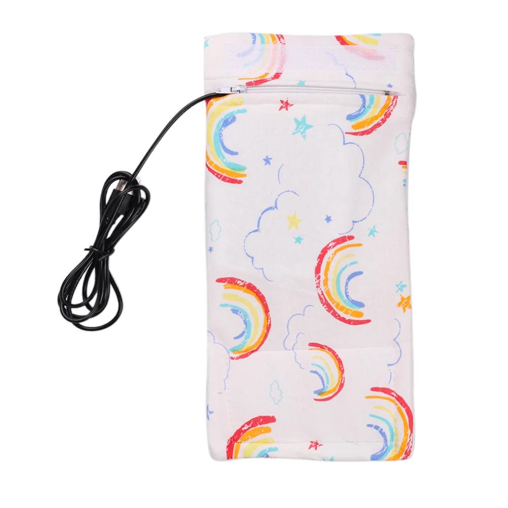 USB Подогреватель для молока и воды Подогреватель для детских бутылочек для кормления новорожденных и младенцев Портативные подогреватели для бутылочек Дорожная сумка-термос для коляски