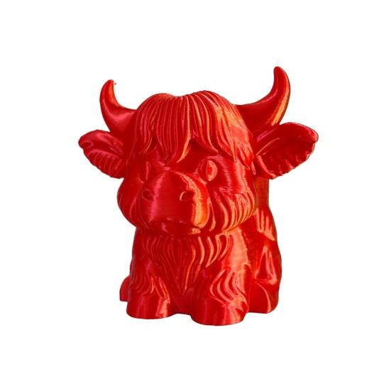 Trailer Hitch Cover Highland Cow Design Scratch Resistant Plastic Ball Cap Small Trailer Hitch Cover Funny Truck Accessory
