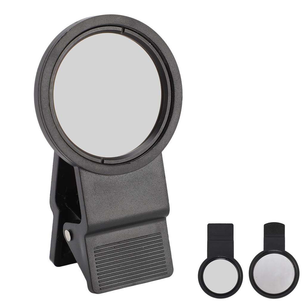 Фильтр для объектива телефона Solar Eclipse с антибликовым покрытием, клипса на телефоне, улучшение изображения солнечного затмения