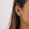Zinc Zinc Alloy Elf Ear Clip Ear Cuff Cat Ear Hollow Ear Clips Sweet   Halloween