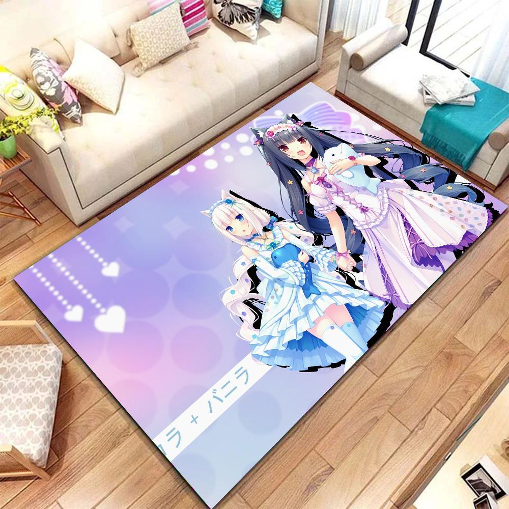 1 шт. Впитывающие коврики для ванной Nekopara, Противоскользящие коврики, Товары для домашнего декора, Ковры, Коврики для пола для дома, кухни