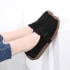 Fashion Large Size Women's Shoes Snail Shoes Suede Mother Shoes Women's Slip-on 35-43
