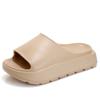 Fashion Summer Beach Thick Sole Eva Slippers Women Thick Platform Indoor Home Slides Woman Lightweight Non Slip Bathroom Flip Flops 2025