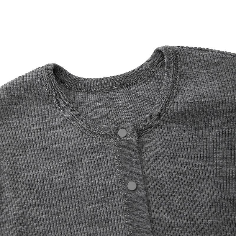 JNBY 26 Spring Long Sleeve Crew Neck T-shirt