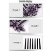 Bride Hair Jewelry Bride Headpiece Women Headdress Hairpin Hair Comb Inlaid Flower Shiny Rhinestone