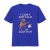Scottish Highland Cow T Shirt Funny SweaT I Cant Keep Calm Im Scotland Lover Pride vintage Washed Unisex graphic Versatile