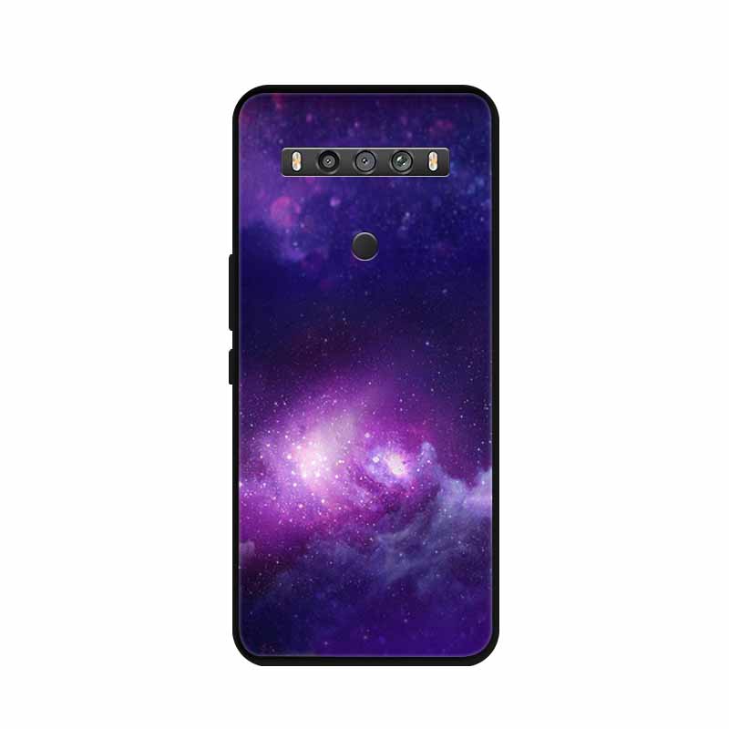 Для TCL 10 5G UW Чехол Животные Силикон ТПУ Мягкая Крышка Телефон Coque Для TCL 10 SE TCL10 5G UW Capa Ударопрочный Мультяшный Волк Funda