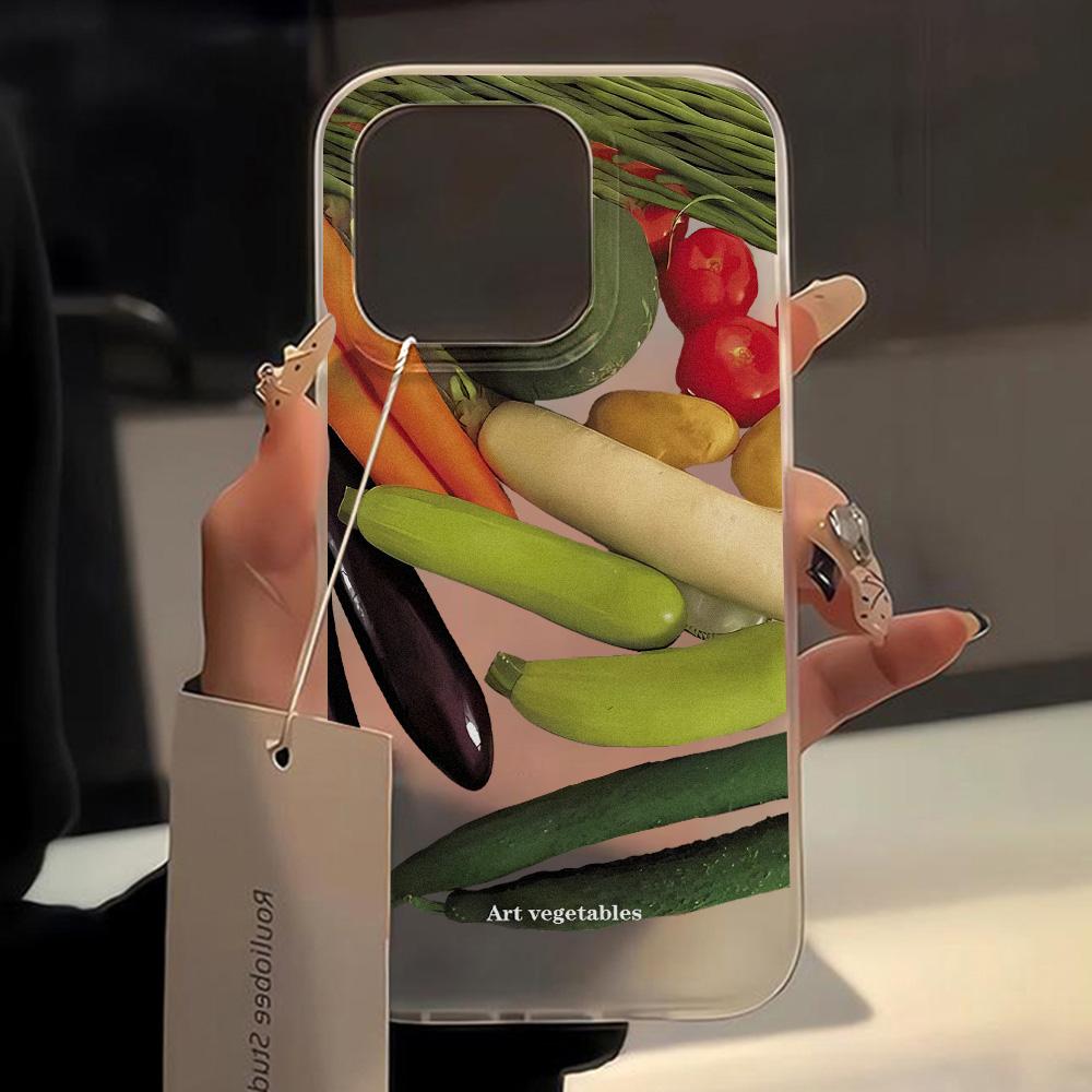 Чехол для телефона Fruit Lemon Cherry для iPhone 16 Pro, чехол для iPhone 11, 12, 13, 15, 14, Pro Max, 16 Plus, 12, 13, противоударный, матовый, мягкий чехол