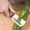 Овощечистка Yousheng из нержавеющей стали с нескользящей ручкой, прочная, для фруктов, картофеля, ананаса, тыквы, сахарного тростника, эргономичная, устойчивая к ржавчине