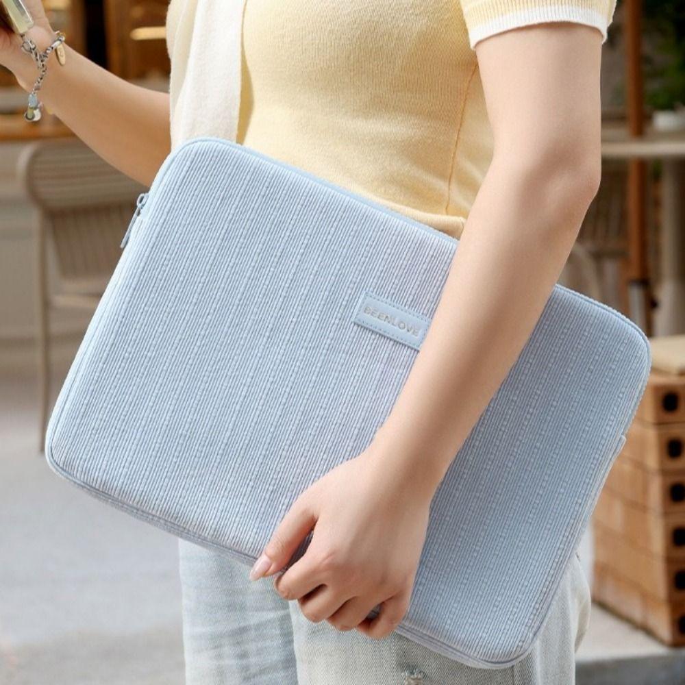 Lightweight Laptop Sleeve Cove  Bag Shockproof Laptop Bag Simple Computer Storage Bag  Business
