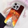 Вечное Лето Алиса Покрытие Серебром Чехол для Мобильного Телефона для iPhone 17 16 15 14 13 12 11 Air Pro Max Plus Цветной Чехол