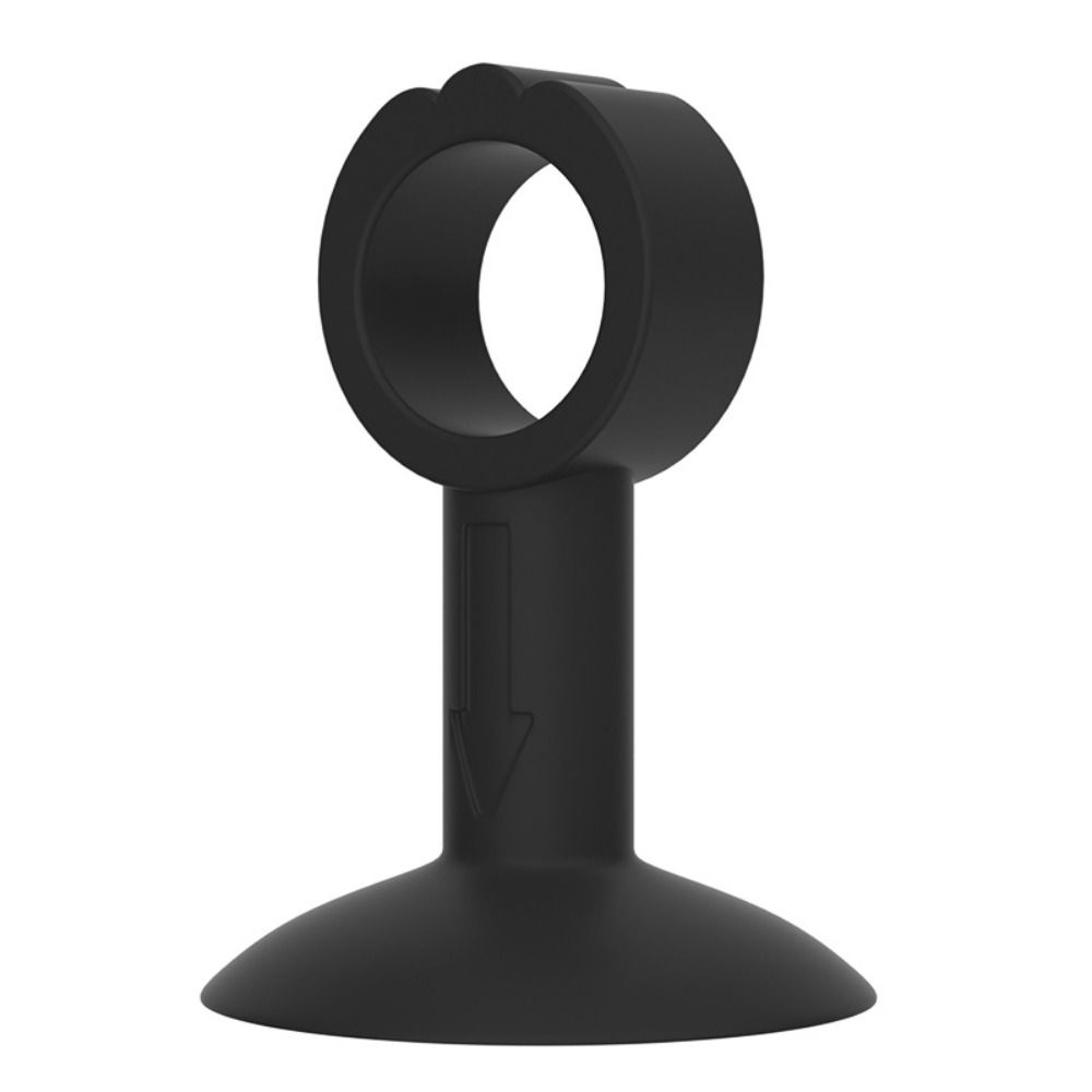 3cps Silicone Door Stoppers Suction Cup Type Door Handle Cover Crash Pad Door Handle Bumper Home