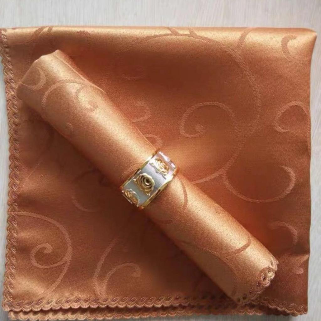 Hotsale Custom Square Table Napkins Cloth Eco-Friendly Hotel Western Restaurant Decoration Durable Napkins Cloth