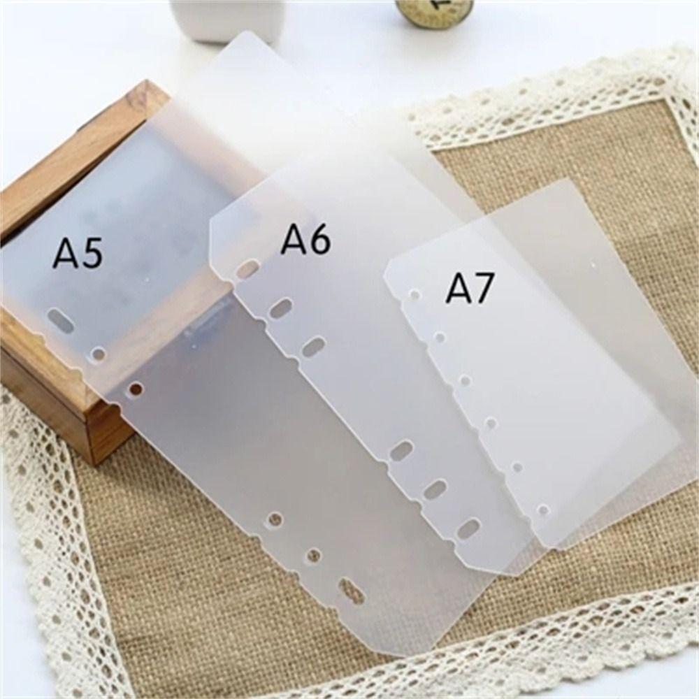 Inner Paper Notebook Divider Planner Separator Loose-leaf Divider Binder Organizer Divider