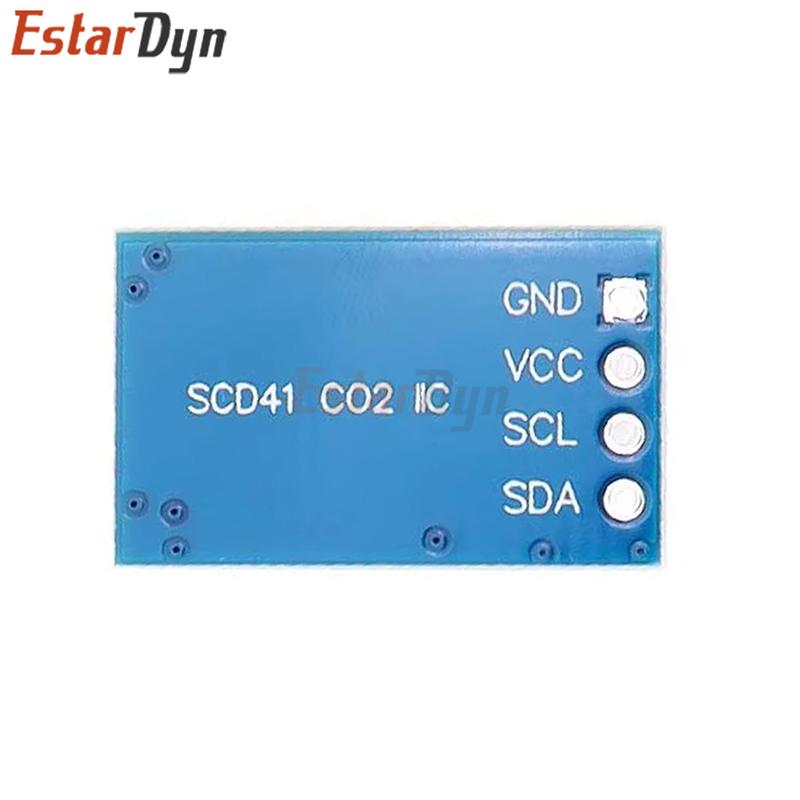 Estardyn SCD40 SCD41 Модуль газового датчика CO2 2,4-5,5 В Обнаруживает температуру и влажность I2C для качества воздуха