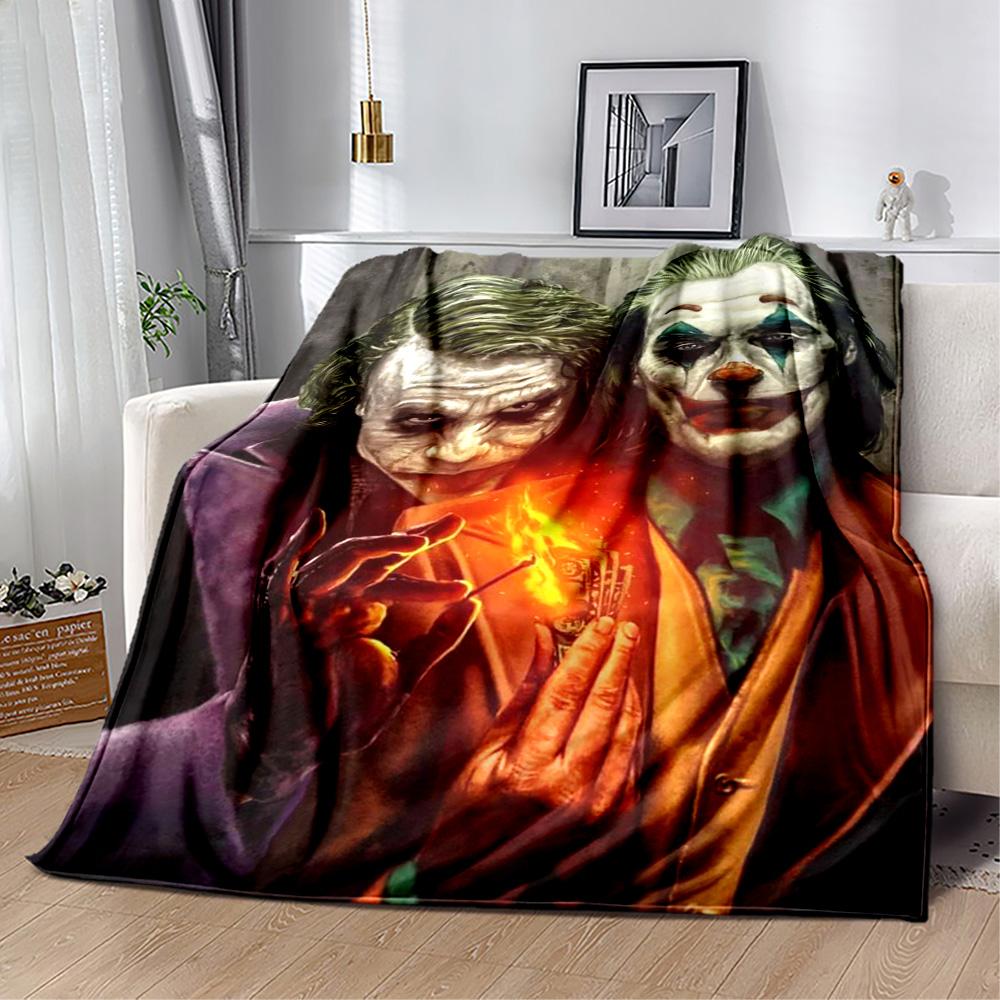 The Joker's Chaos Blanket Suitable for sofas,travel, living rooms also a good gift for friends and family Suitable for all seasons.