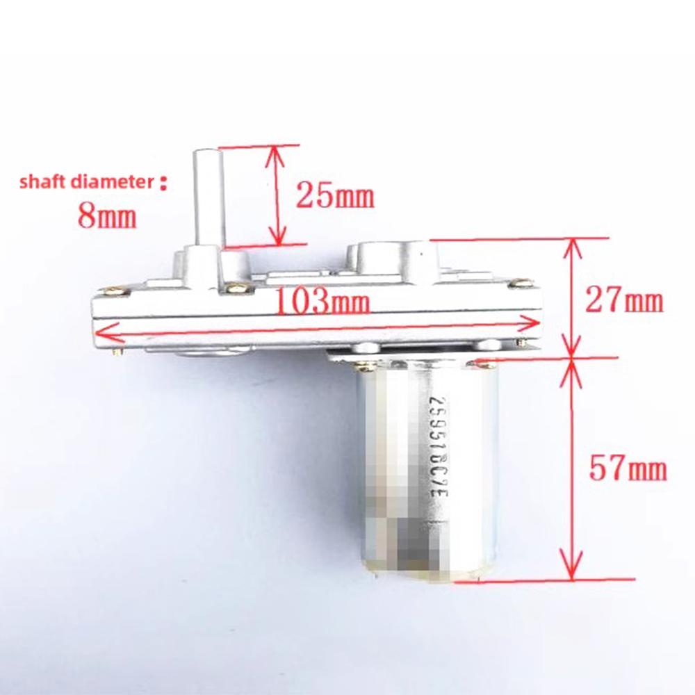 7-Type 555 Мотор-редукторы с металлическим редуктором Мотор-редуктор постоянного тока 12 В 24 В Возвратно-поступательный механизм Эксцентриковое колесо Аксессуары