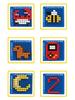 Boguoyuan Pixel Block Logic Puzzle Set: Early Education & Enlightenment Game