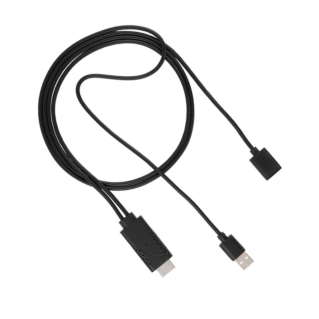 2 в 1 1080P USB Female to HDMI Male HDTV адаптер кабель шнур для iPhone Android