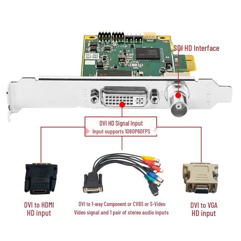 TCHD TC-700N1-L PCI-E Карта видеозахвата