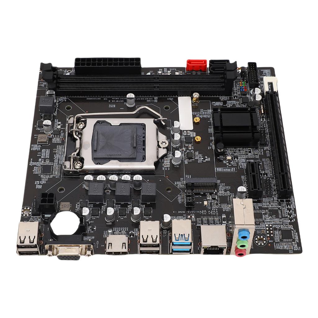 Компьютерная материнская плата B75 для LGA 1155 2x8 ГБ памяти DDR3 Игровая материнская плата M.2 Nvme NGFF ATA3.0 PCI E для Core I3 I5 I7