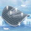 Летняя вентилируемая гелевая подушка для поясницы автомобиля Zhongheng из медовой сотовой ледяной шелковой ткани