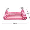 Adults Floating Bed Foldable Portable Inflatable Row for Summer Outdoor Swimming Beach