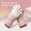 Winter Warm Outdoor Sports Mittens Windproof Cycling Gloves Portable Touchscreen Ski Gloves