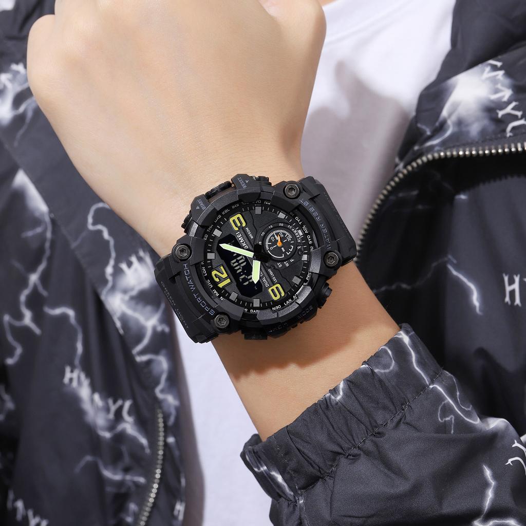 Возможность производства студенческих спортивных электронных часов OEM небольшими партиями, водонепроницаемых многофункциональных мужских часов с индивидуальным логотипом.