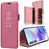 Protective Case - BOOLING - for Samsung Galaxy A55 5G - Pink - Clear View - Shockproof