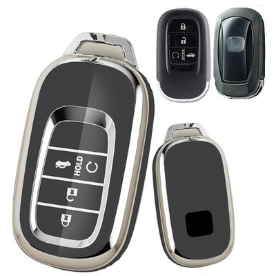 ONTTO Чехол для смарт-ключа Honda, Чехол для ключа, Брелок для ключа, Силикон, Подходит для Honda Civic Vezel,