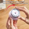 Визуальный таймер Японский механический таймер Магнитный таймер с обратной стороной Батарейки не требуются Громкий сигнал Универсальный кухонный таймер для спортзала Йога Обучение Дом