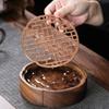 Подставка под стакан из грецкого ореха, Подставка под чайник, Маленький поднос для хранения воды, Стол для сухой заварки, Простая подставка, Массив дерева для домашнего использования