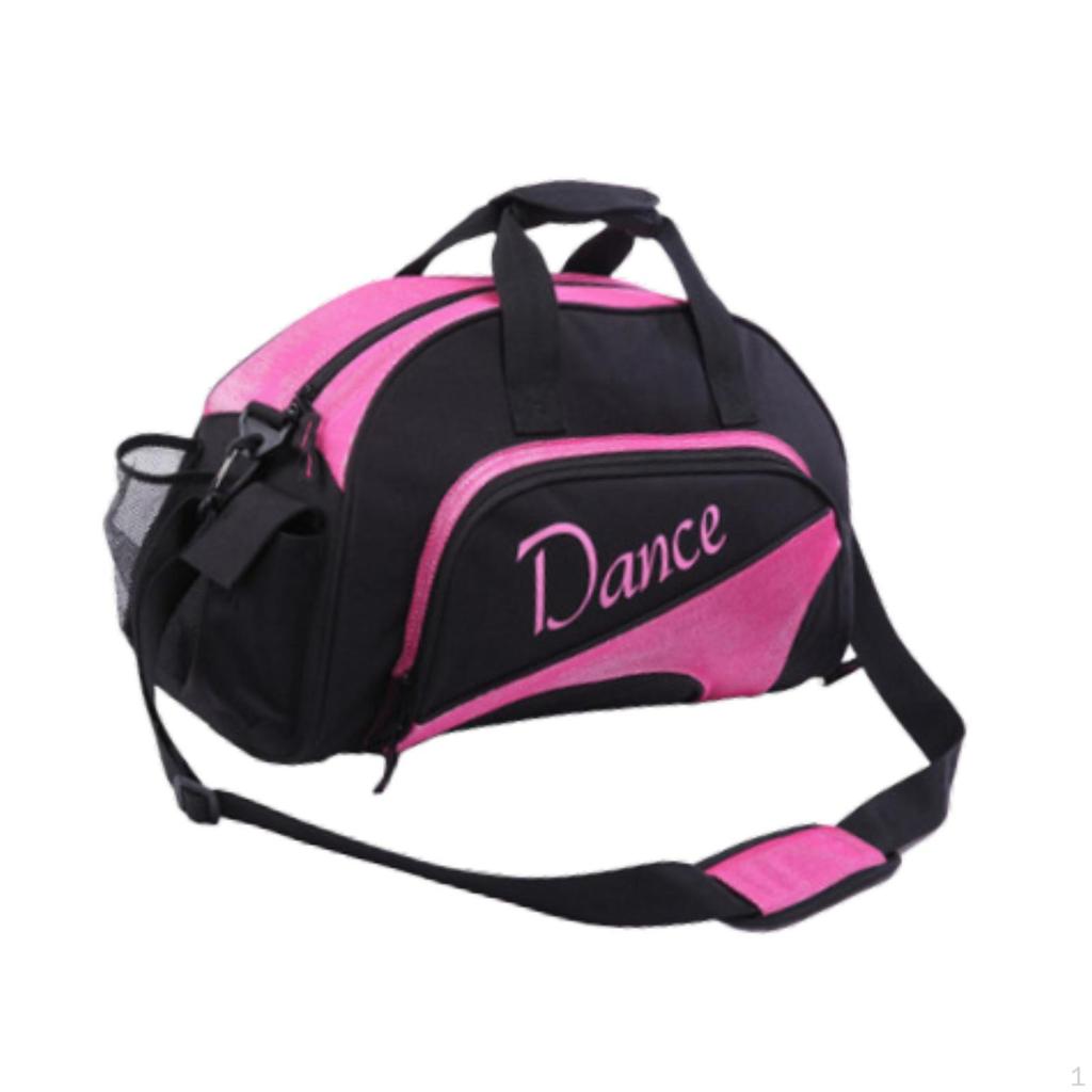 Dance Duffle Bag Shoulder Versatile with Handle Tote Shoe Compartment for Outdoor