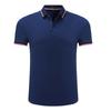 Mens Womens Slim Fit Cotton Silk Blend Polo Shirt Short Sleeve Breathable Casual Workwear