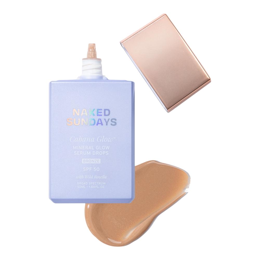Минеральные бронзовые капли Naked Sundays Spf50 1,35 унции
