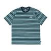 Nike Striped Crew Neck Short Sleeve T-Shirt Unisex Tops Blue FQ3712-464