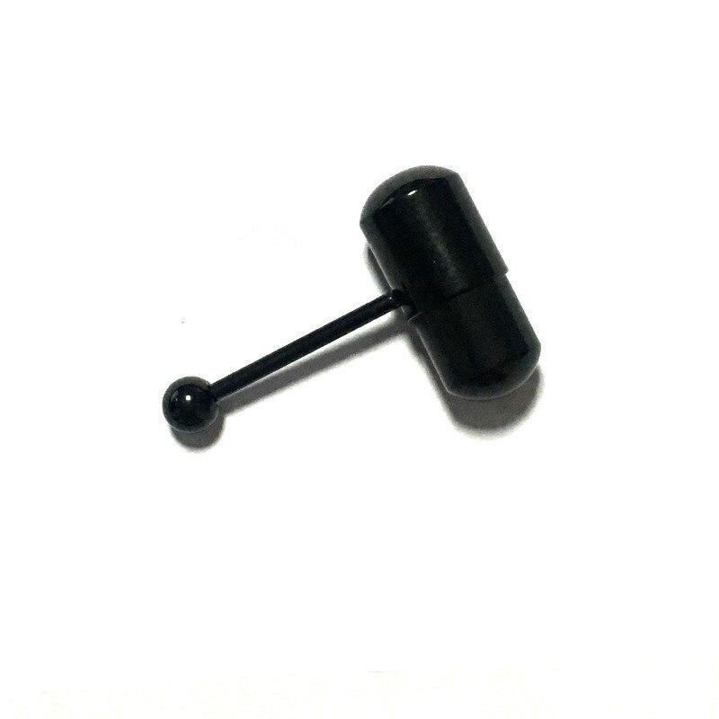 1 шт. кольцо вибратора для языка, вибрирующая штанга, минет, клитор, массаж пениса, секс-игрушка для взрослых