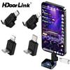 HdoorLink USB Type C To Lightning Microphone OTG Adapter For Iphone 15 16 14 13 12 11 Pro X XR XS Max iPad Microphone TYPE-C Audio Connector