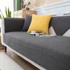 Четыре сезона, хлопковая дышащая нескользящая подушка, однотонная подушка для дивана, летняя универсальная универсальная современная минималистичная подушка для дивана