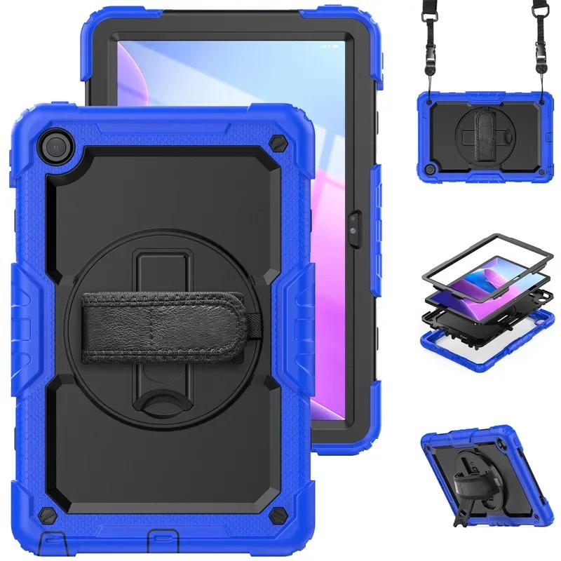 Kids Case For Samsung Galaxy Tab A11+ A9+Plus 11 SM-X210 X215 X230 A9 8.7 X110 X130 Tablet Cover+Screen Protector+Shoulder Strap