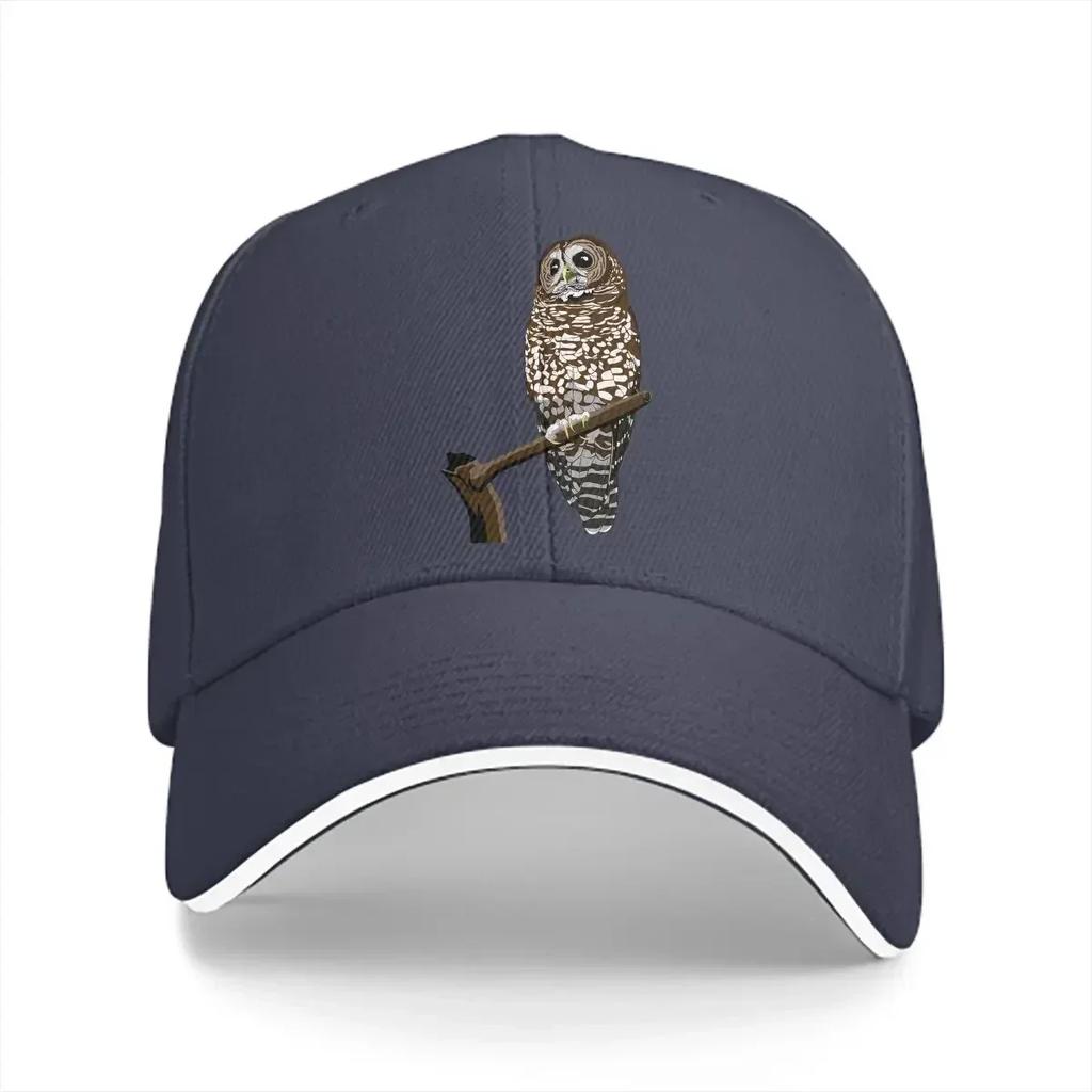 Funy Owl Multicolor Hat Peaked Unisex Cap Spotted Casual Visor Protection Hats