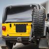 Spare Tire Carrier Filler Plate Tailgate Plug Vent Plate Cover For Jeep Wrangler TJ 1997-2006 Exterior Accessories